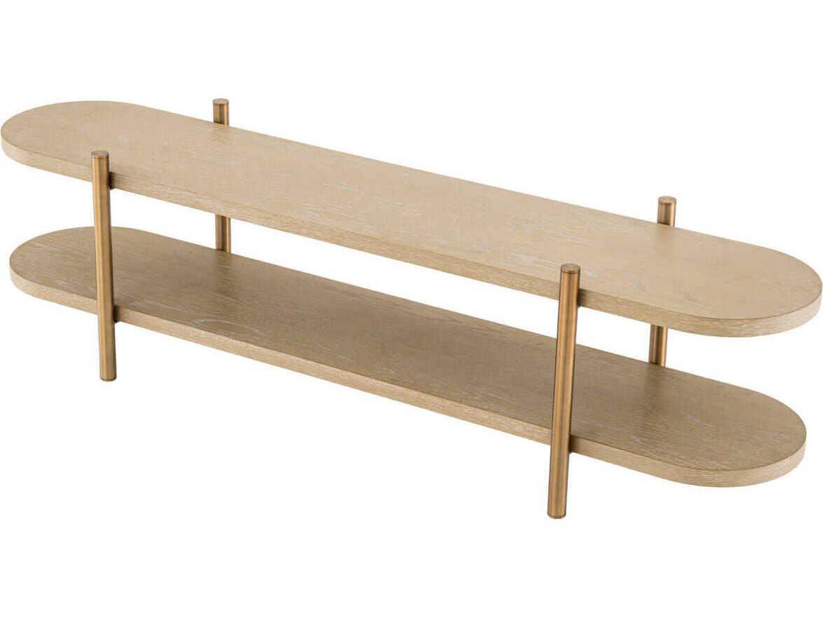 Eichholtz Scario Washed Oak Veneer Cabinet