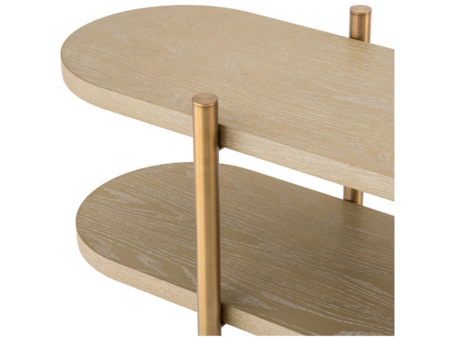 Eichholtz Scario Washed Oak Veneer Cabinet