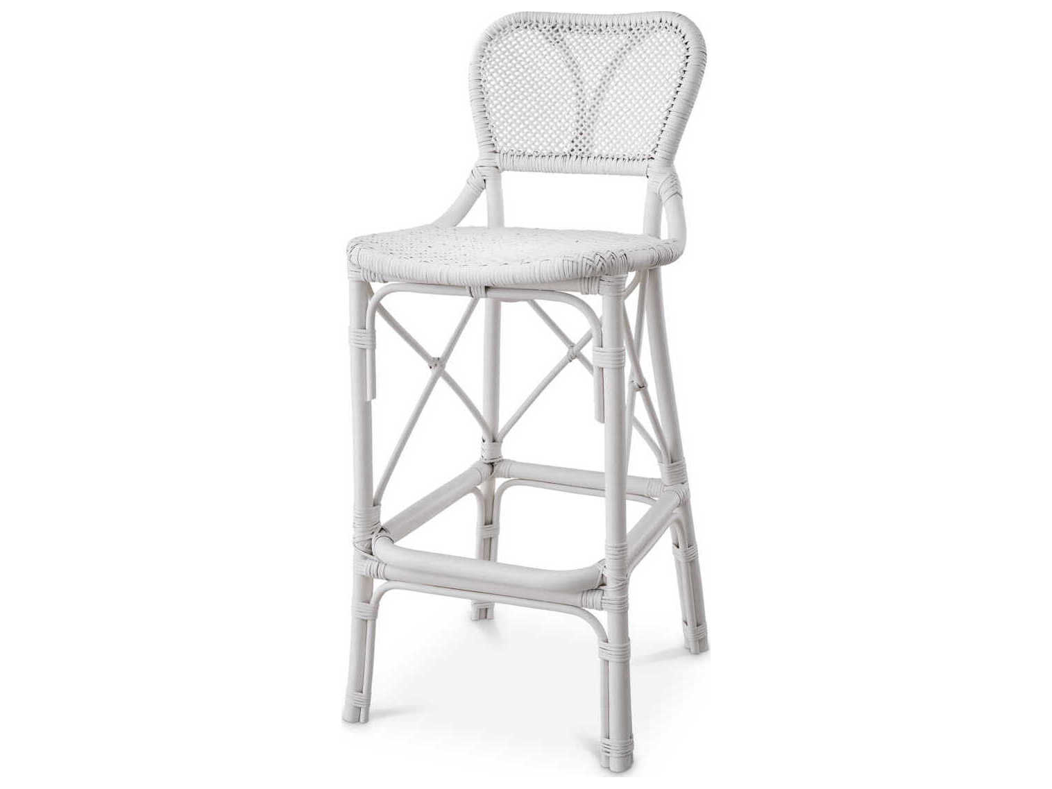 Eichholtz Stool Colony Matte White Bar