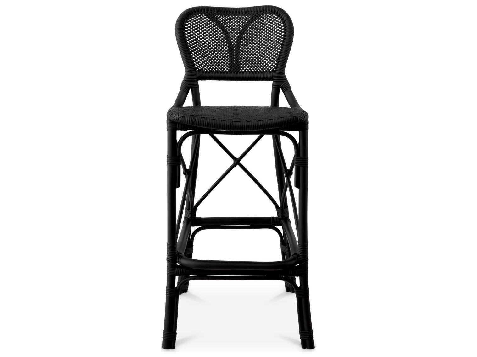 Eichholtz Stool Colony Matte Black Bar