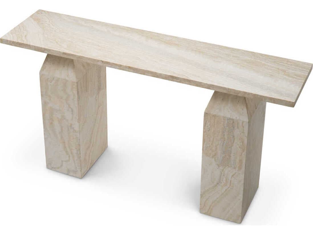 Eichholtz Tarragona Travertine Console Table