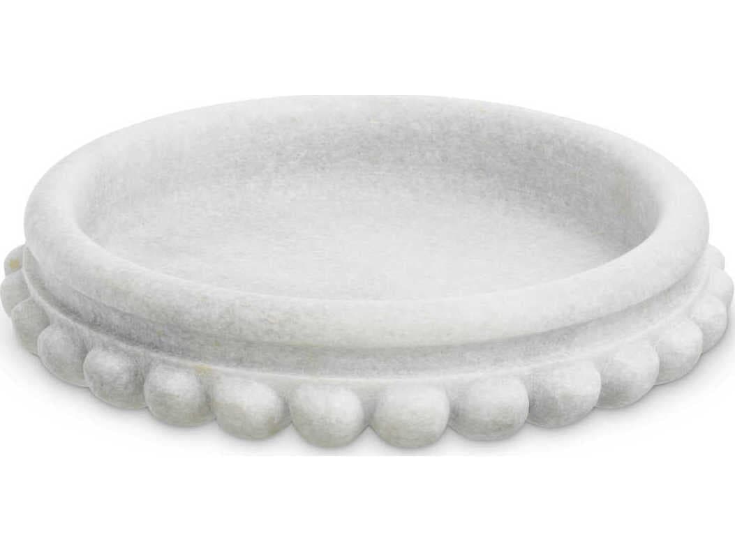 Eichholtz Yerba White Marble Bowl