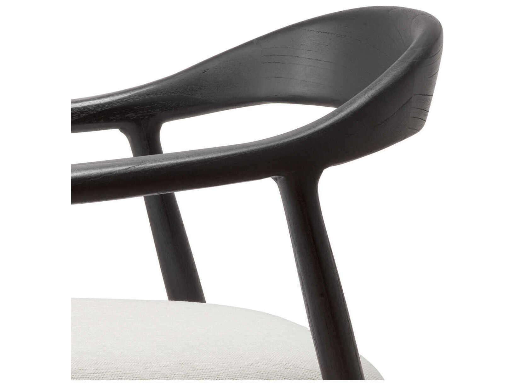 Eichholtz Beale Classic Black Sentier Cream Dining Chair