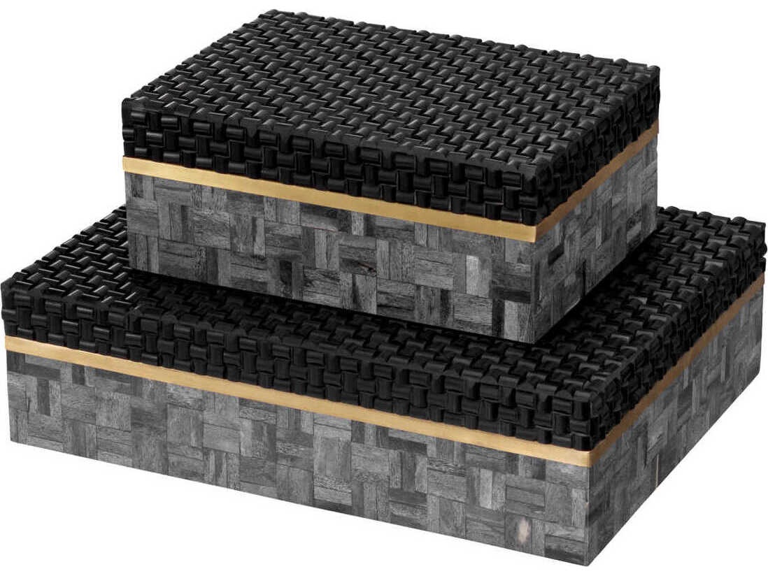 Eichholtz Seaside S Black Grey Box