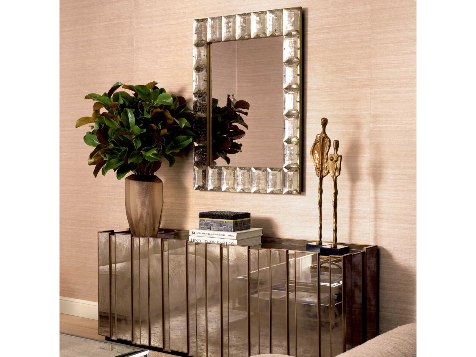 Eichholtz Mariani Vintage Brass Mirror