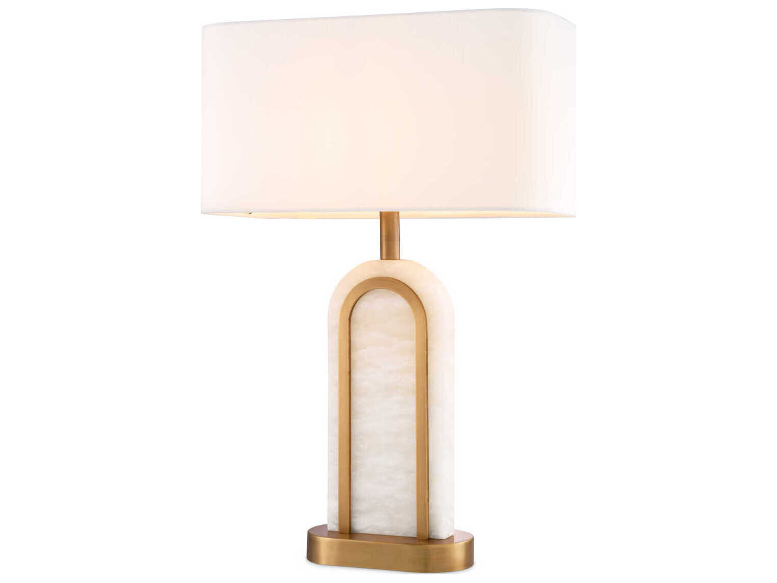 Eichholtz Palladio Alabaster Incl Shade Table Lamp