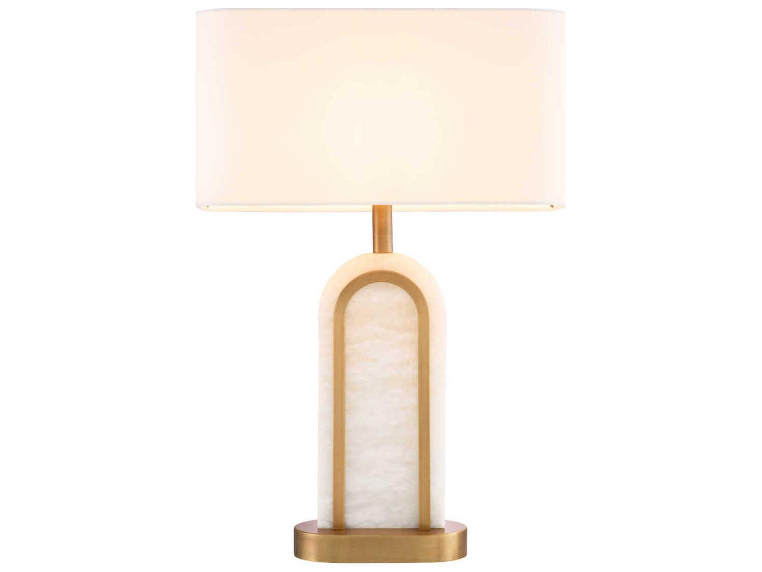 Eichholtz Palladio Alabaster Incl Shade Table Lamp