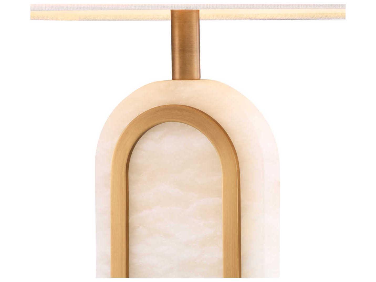Eichholtz Palladio Alabaster Incl Shade Table Lamp
