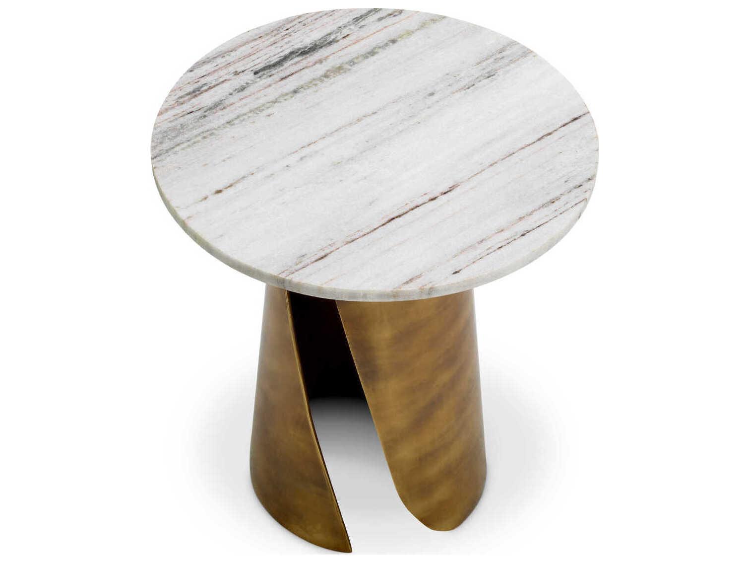 Eichholtz Nuova Vintage Brass Side Table