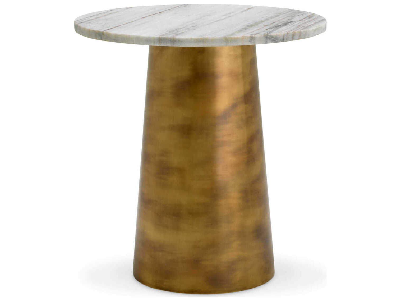 Eichholtz Nuova Vintage Brass Side Table
