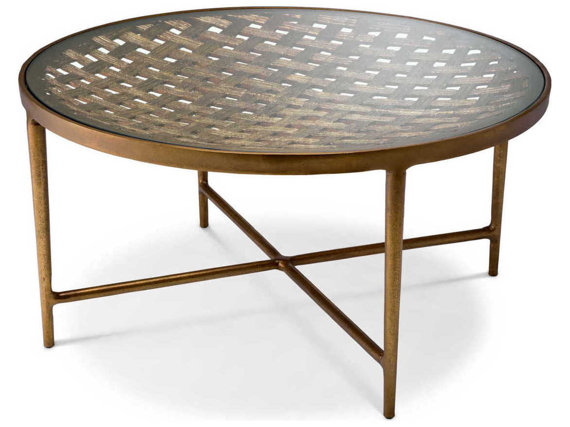 Eichholtz Sorrento Antique Brass Coffee Table