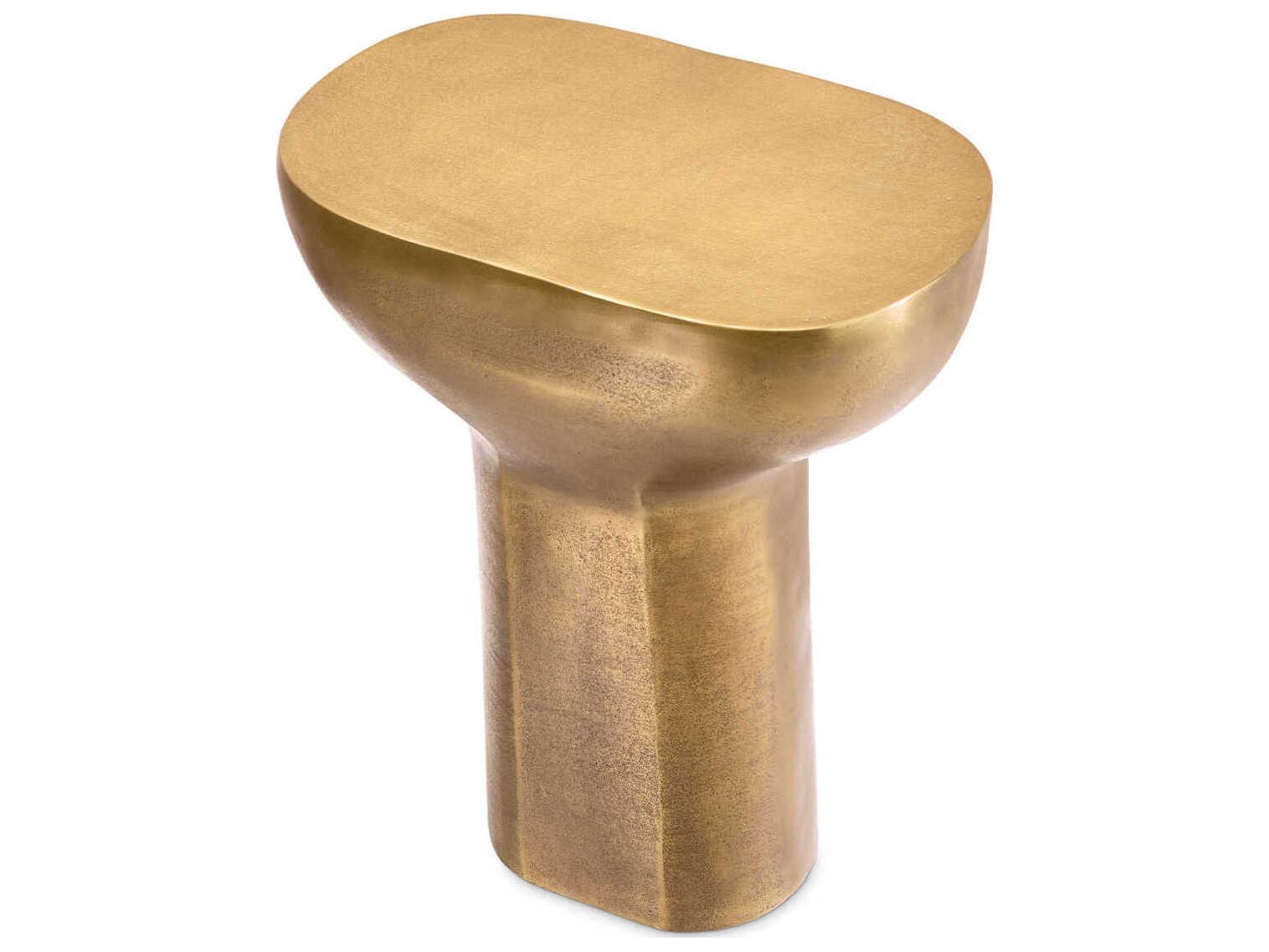 Eichholtz Cremona Antique Brass Side Table