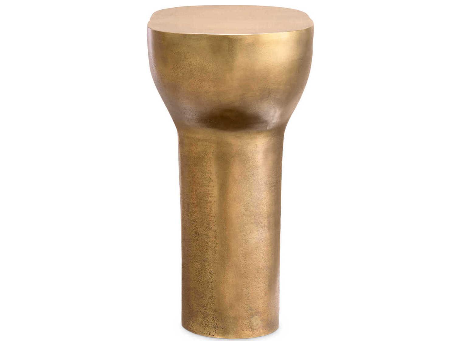 Eichholtz Cremona Antique Brass Side Table