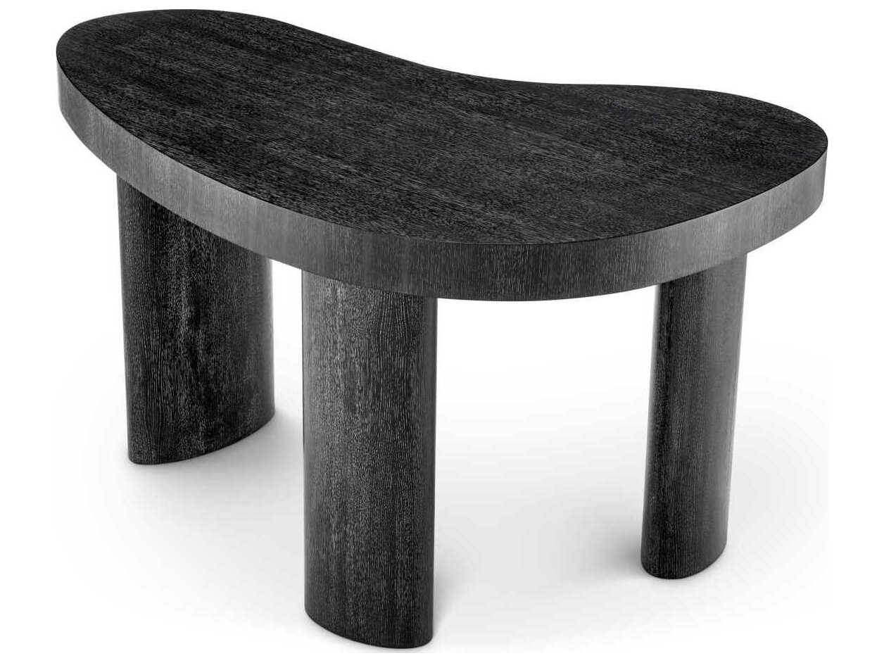 Eichholtz Vence Charcoal Grey Oak Veneer Desk