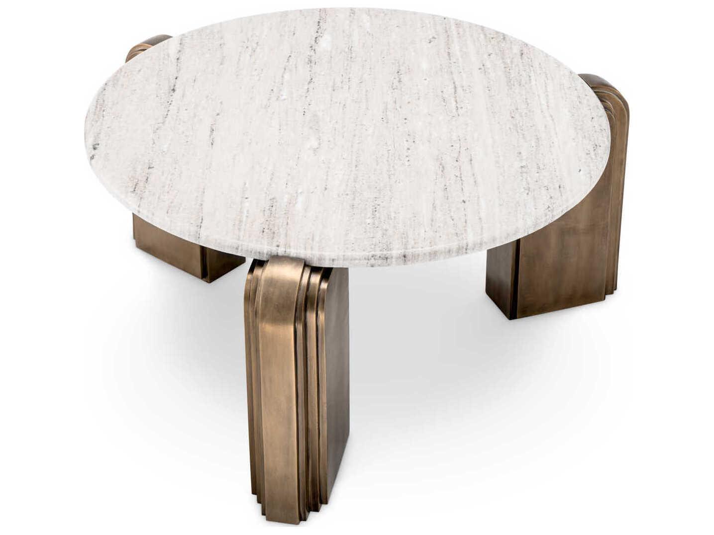 Eichholtz Albion Antique Brass Coffee Table