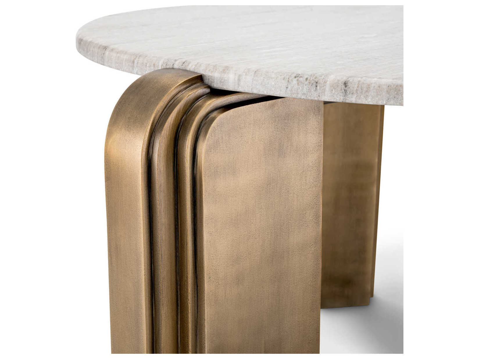 Eichholtz Albion Antique Brass Coffee Table