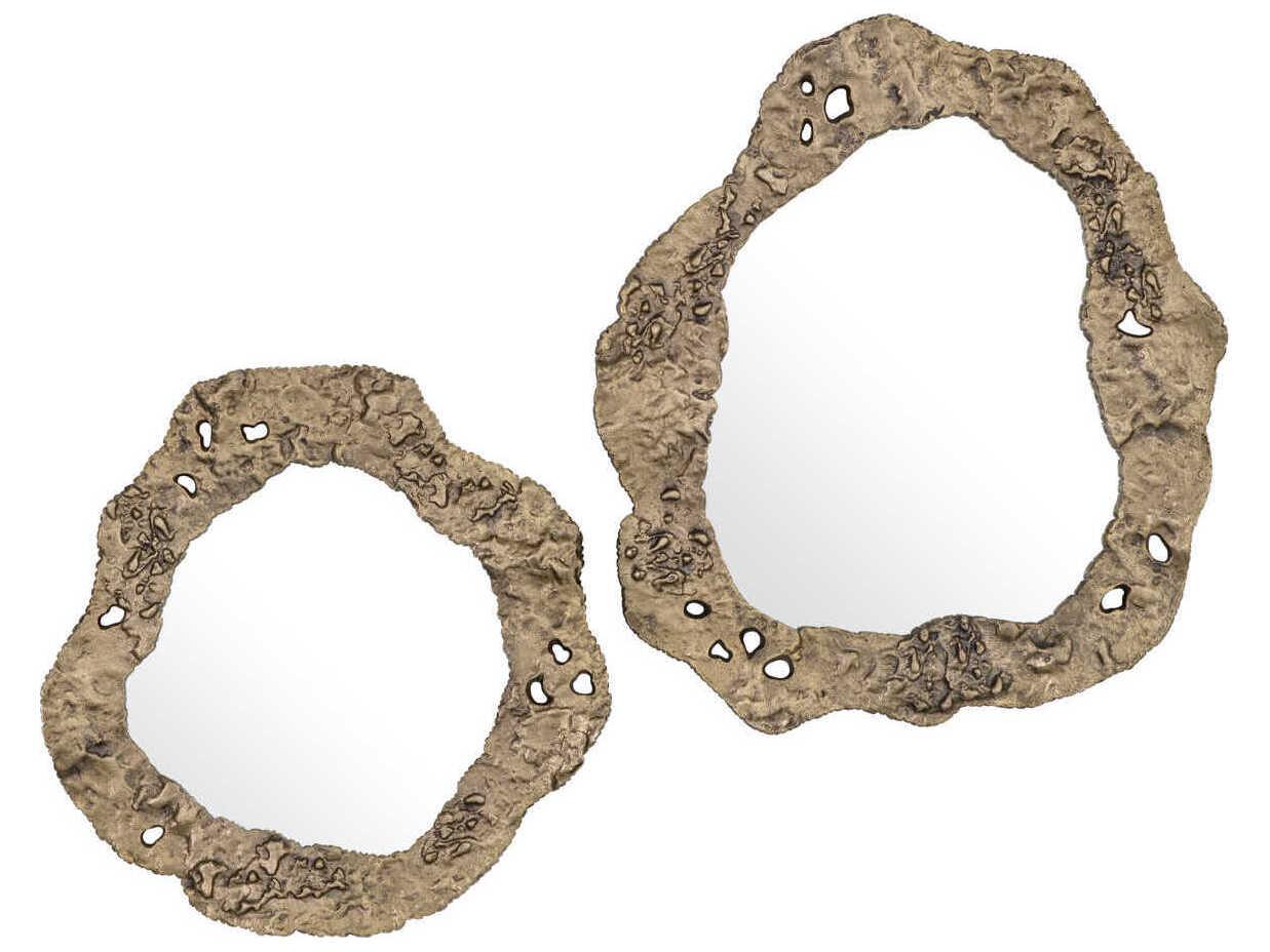 Eichholtz Foggia Antique Brass Set of 2 Mirror