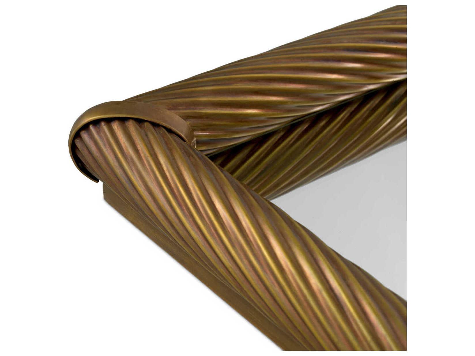 Eichholtz Salvi Rectangular S Vintage Brass Tray