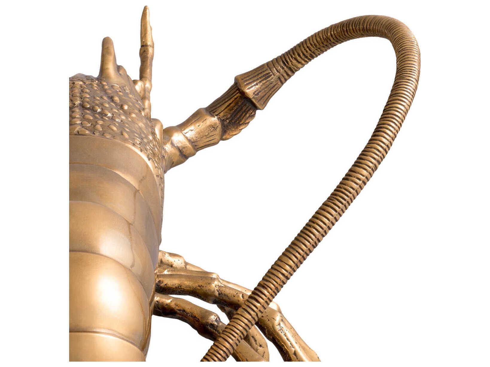 Eichholtz Lobster Vintage Brass Object