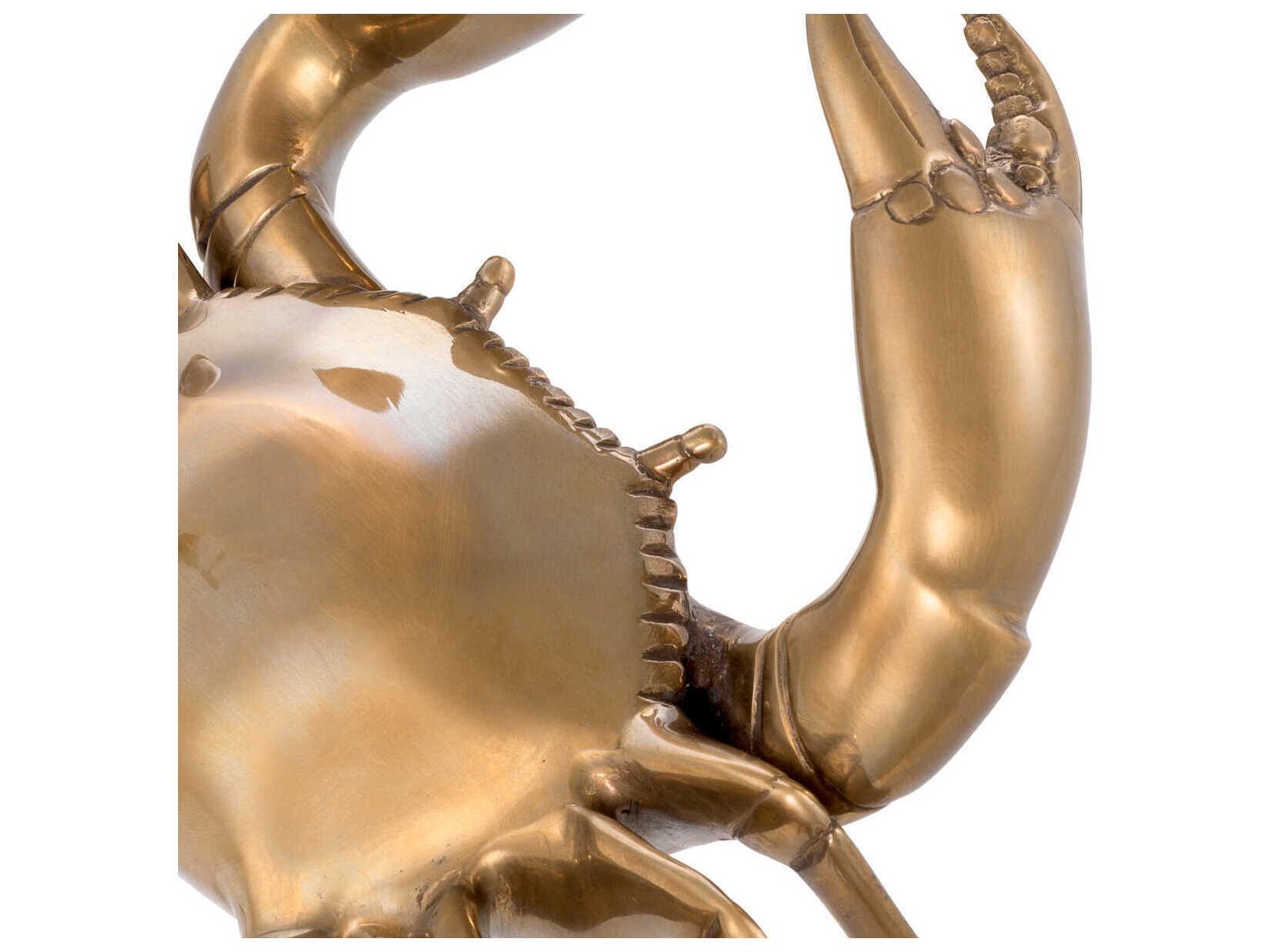 Eichholtz Crab Vintage Brass Object