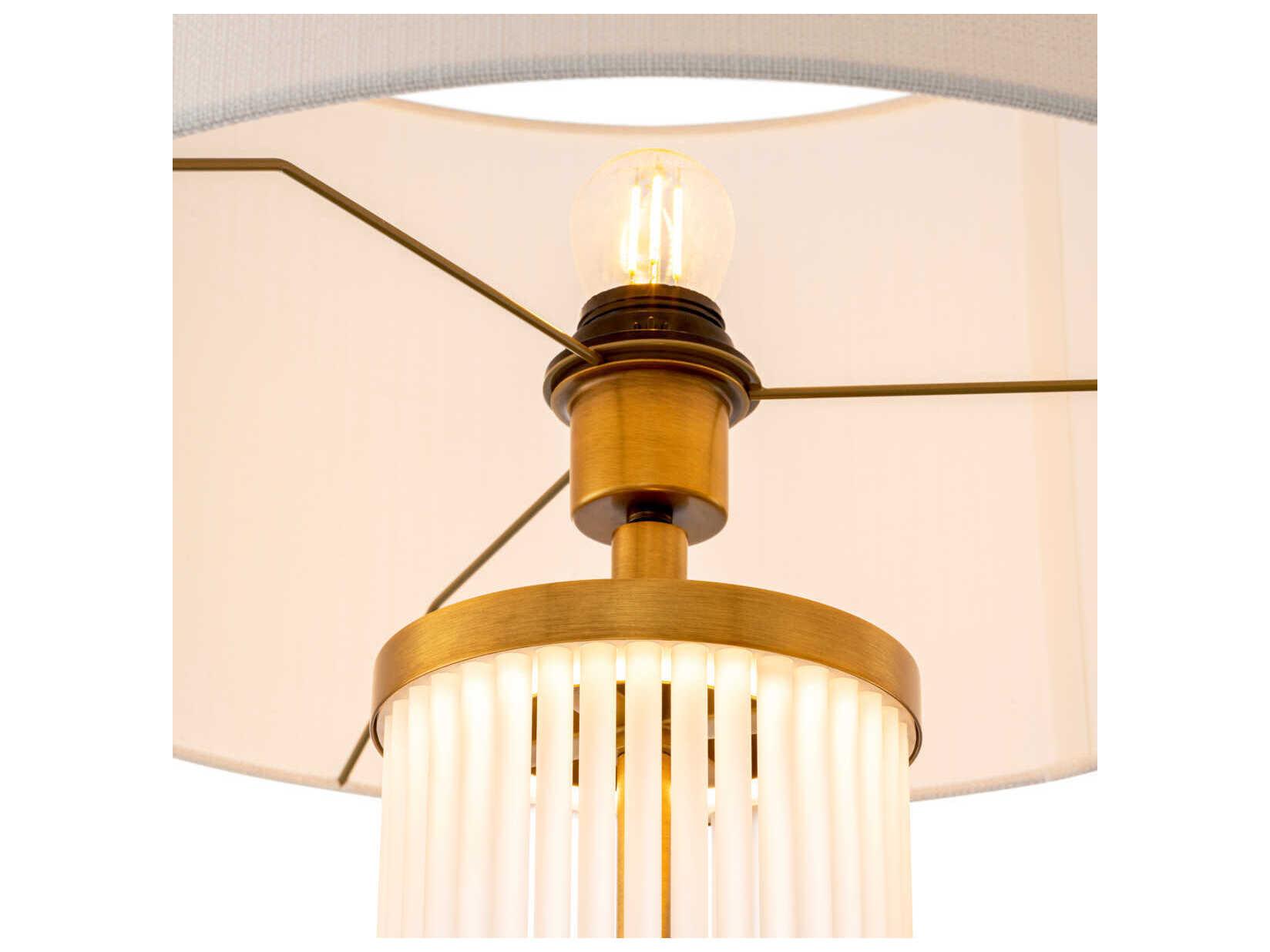 Eichholtz Thibaud Antique Brass Incl Shade Table Lamp