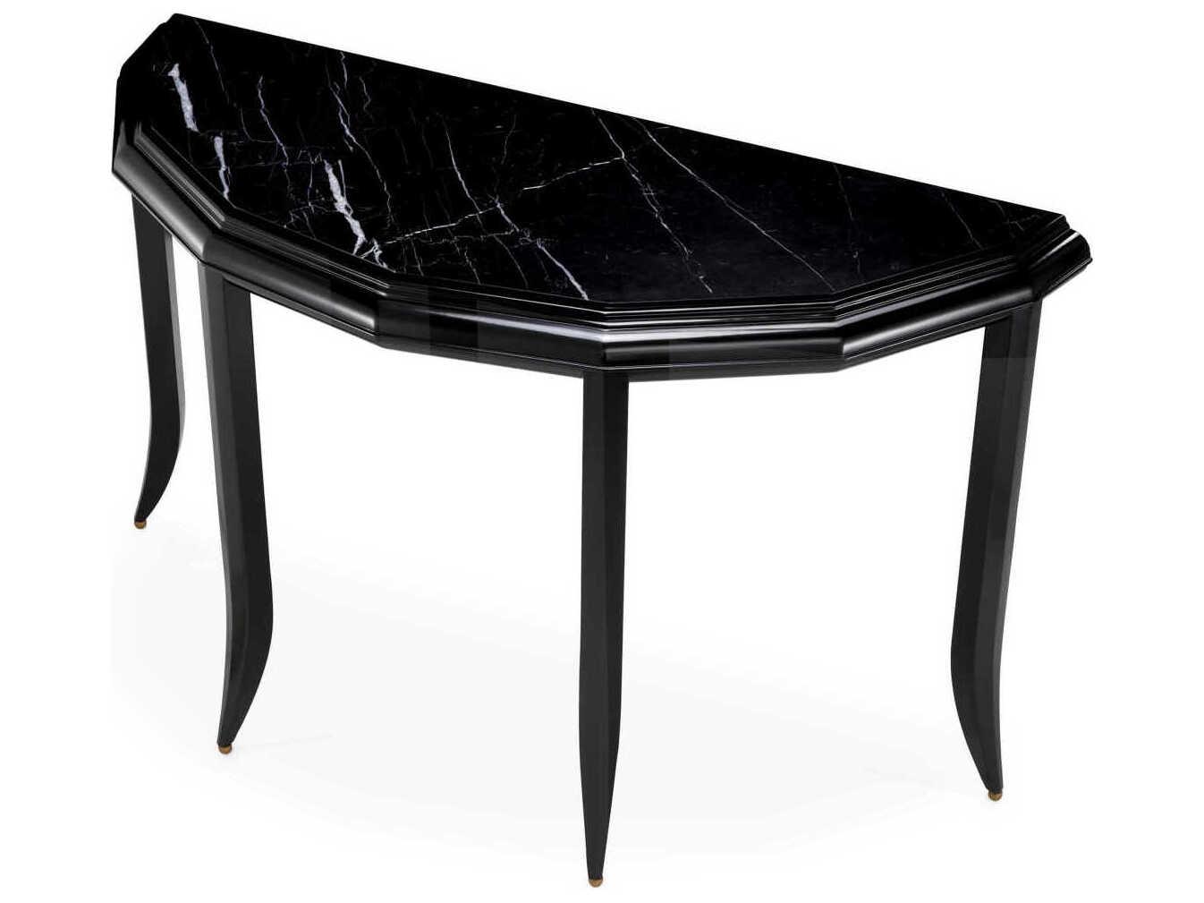 Eichholtz Javier Waxed Black Console Table