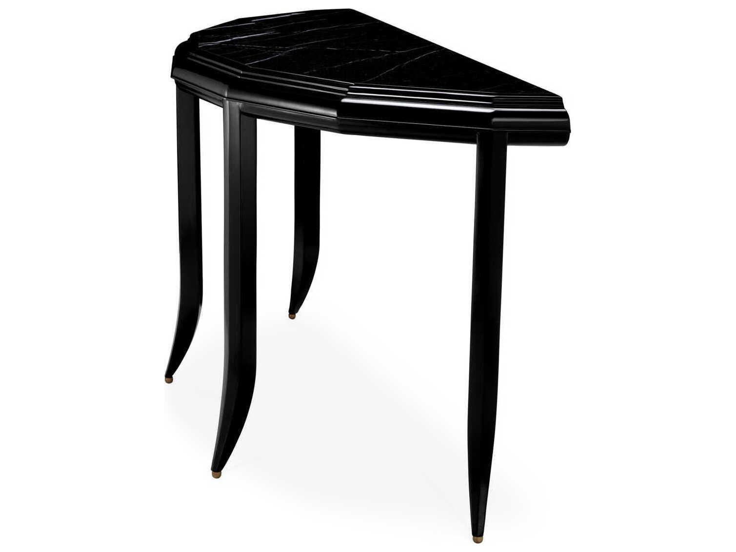 Eichholtz Javier Waxed Black Console Table