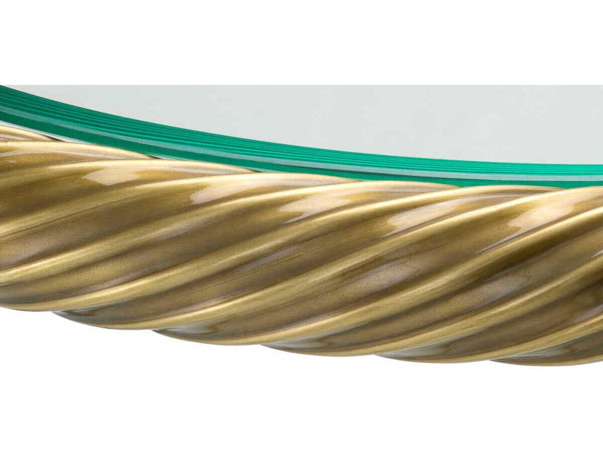 Eichholtz Addison Vintage Brass Set of 2 Side Table