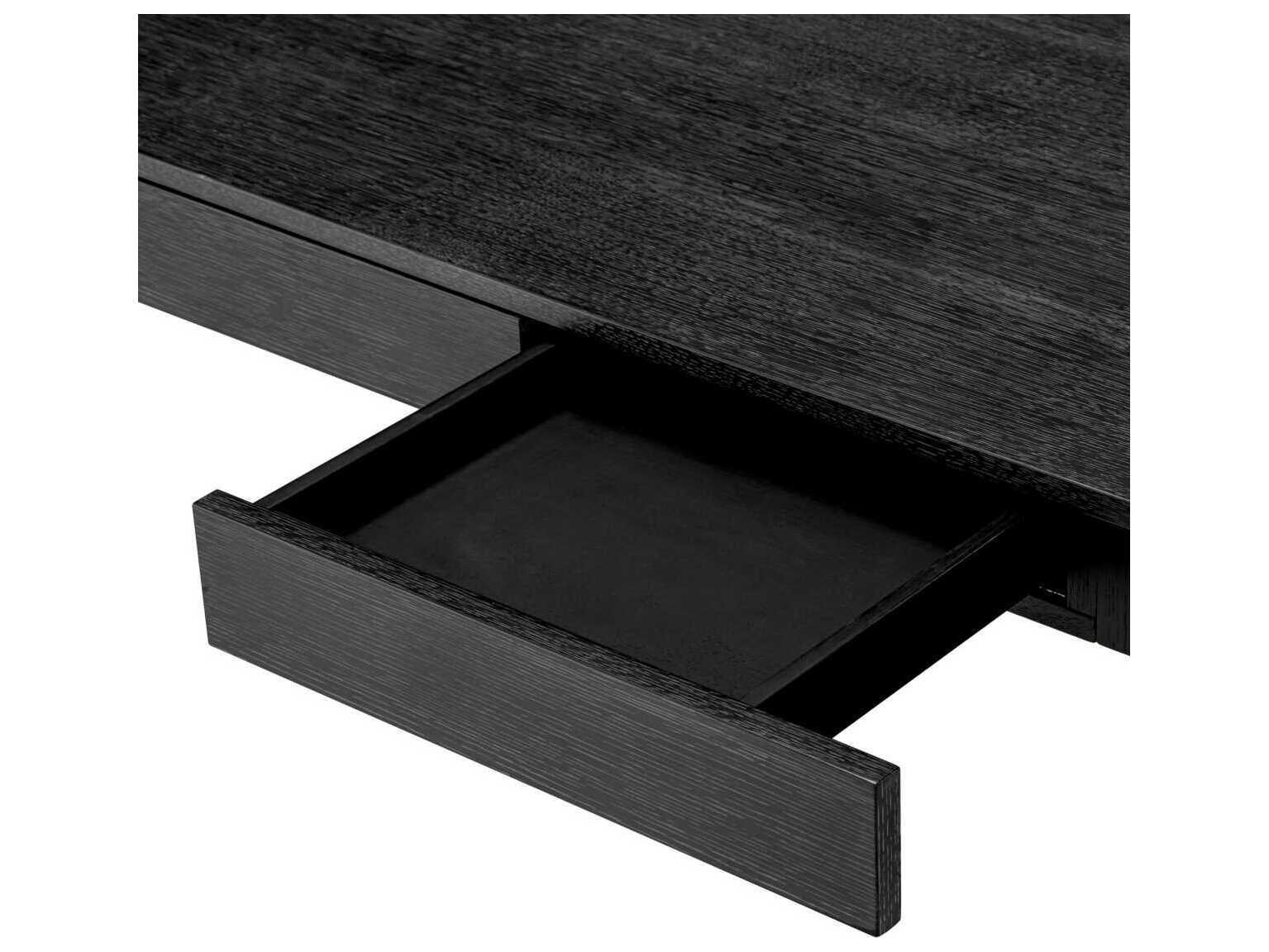 Eichholtz Rovigo Charcoal Grey Oak Veneer Desk