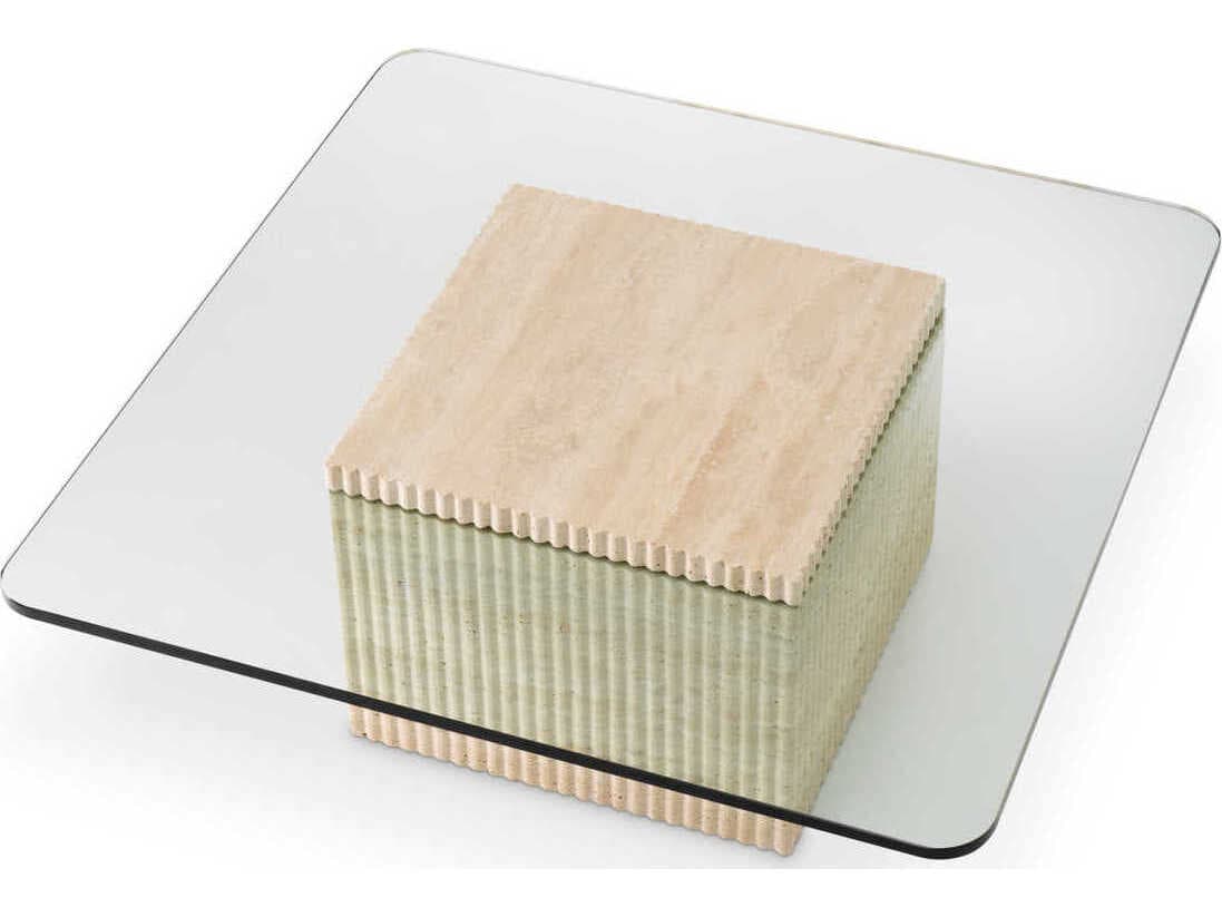 Eichholtz Brindisi Travertine Coffee Table