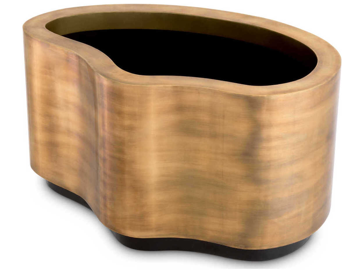 Eichholtz Monza Vintage Brass Planter