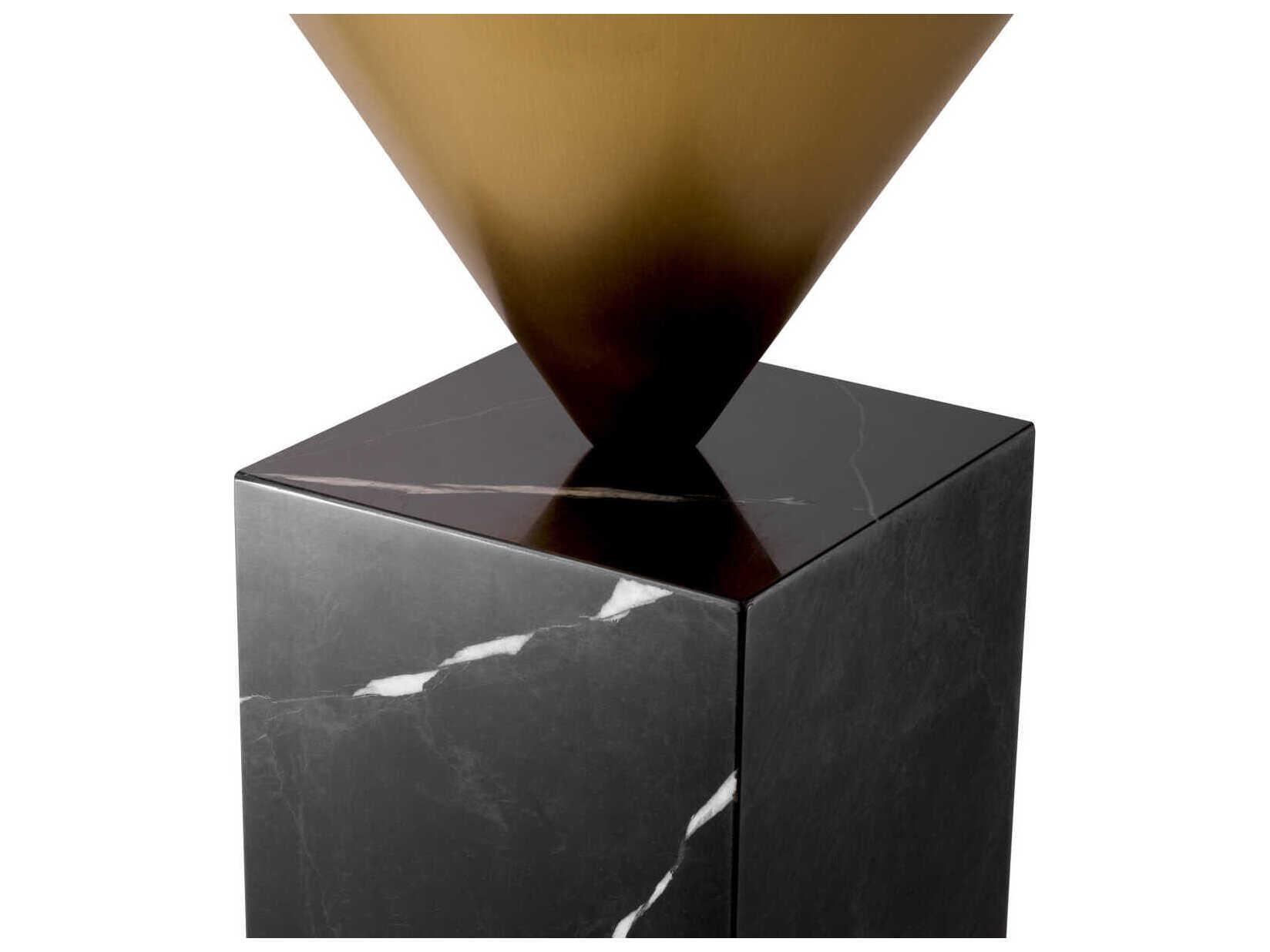 Eichholtz Nota Black Marble Side Table