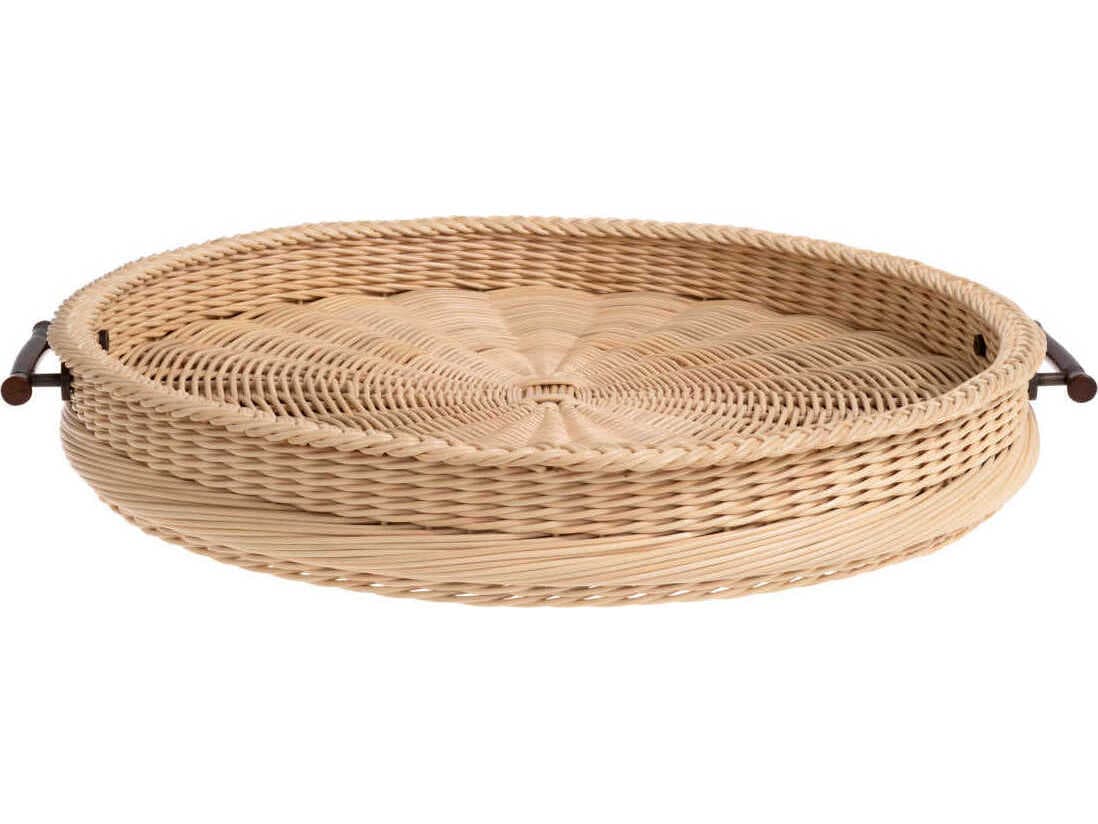 Eichholtz Vimini S Natural Rattan Tray