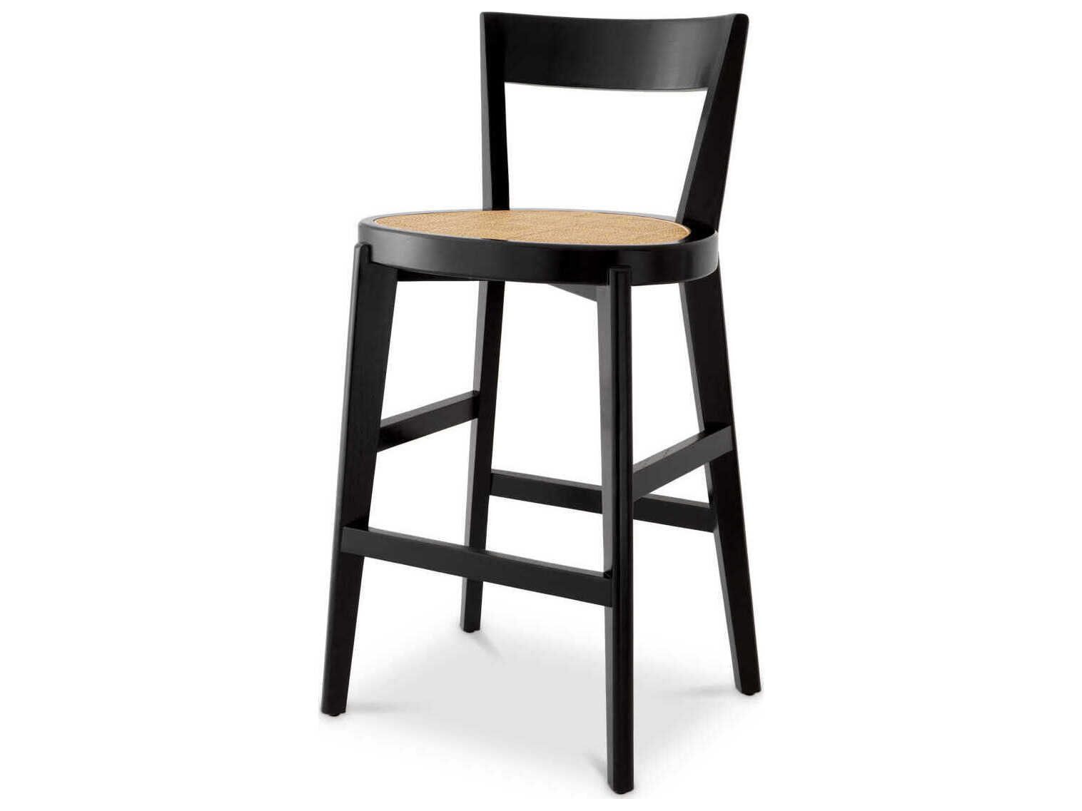Eichholtz Stool Alvear Classic Black Bar