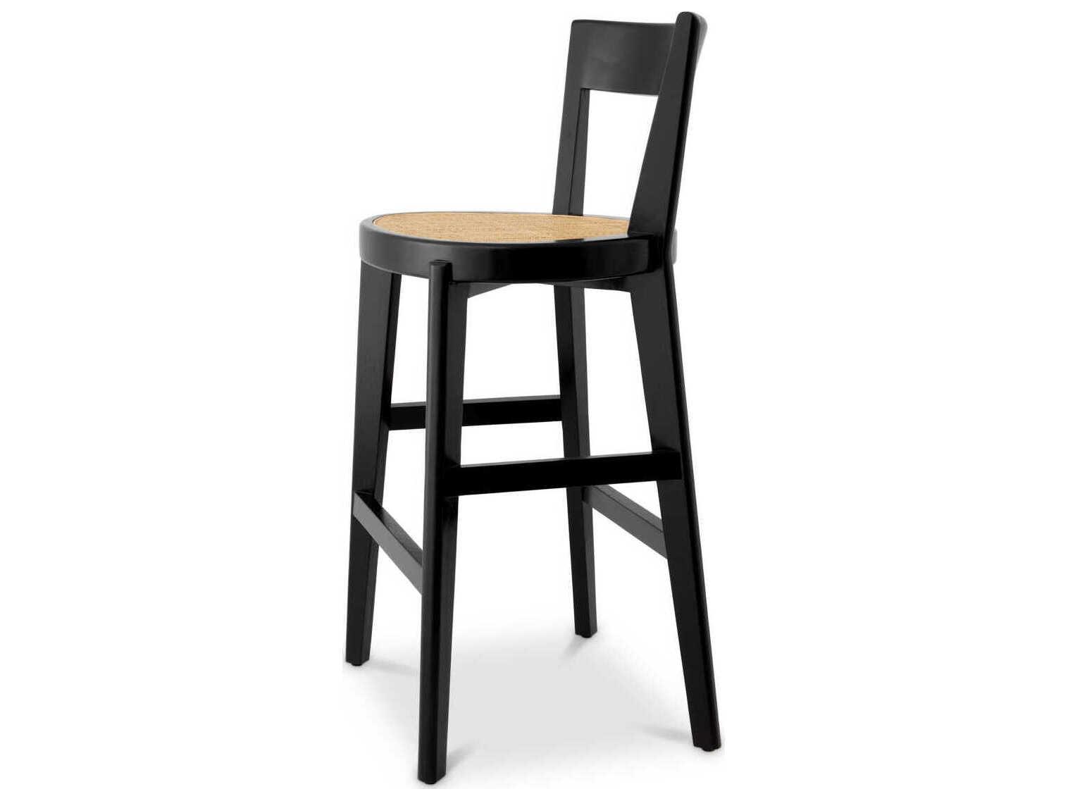 Eichholtz Stool Alvear Classic Black Bar