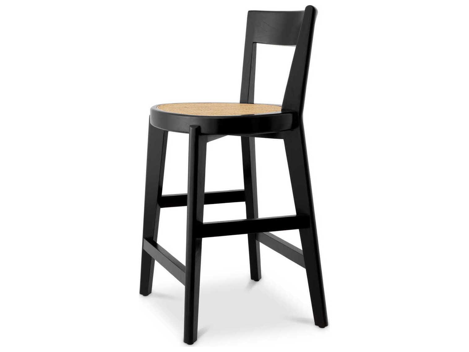 Eichholtz Stool Alvear Classic Black Counter