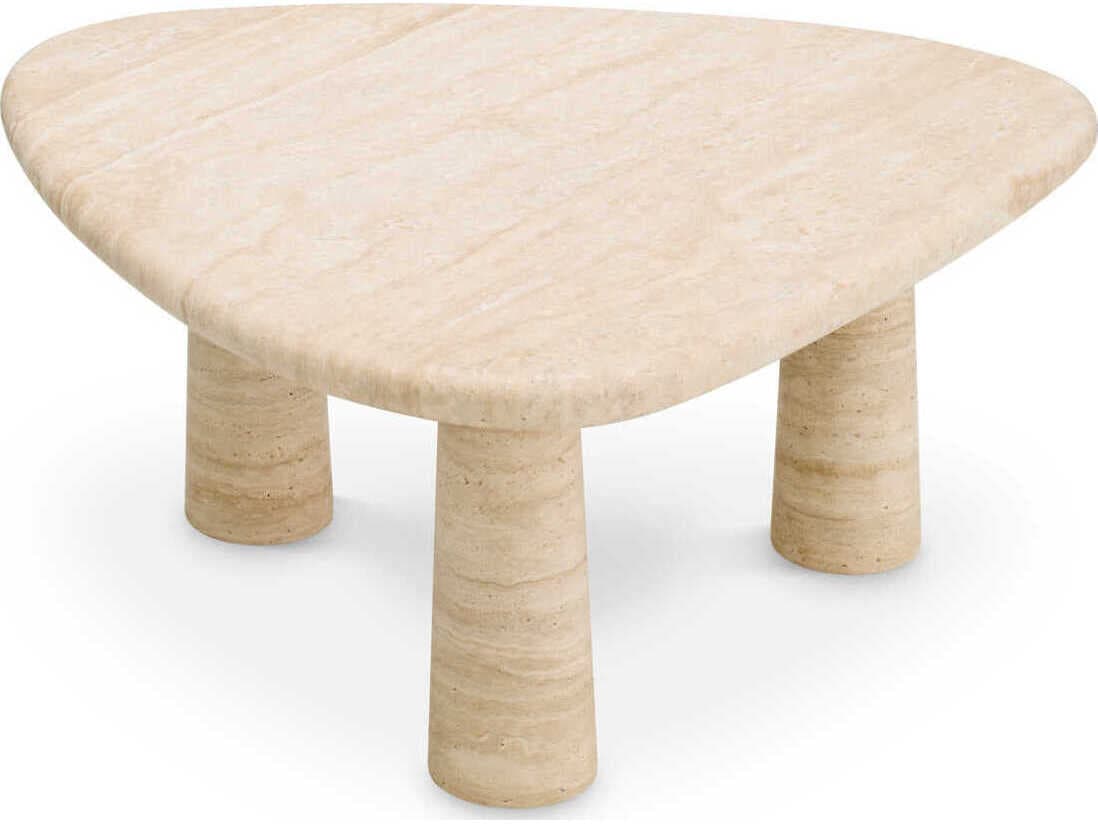 Eichholtz Larino L Travertine Side Table