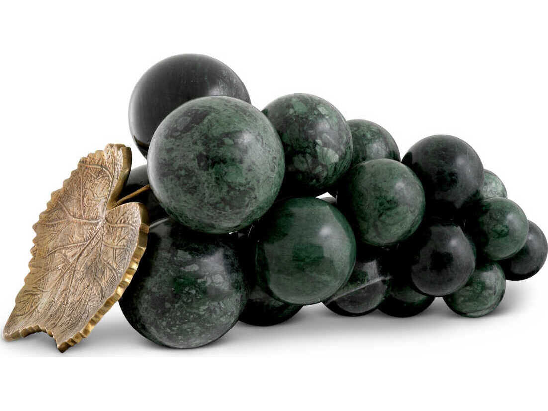 Eichholtz Vintage Grapes Green Marble Object