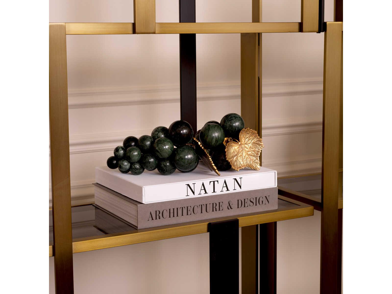 Eichholtz Vintage Grapes Green Marble Object