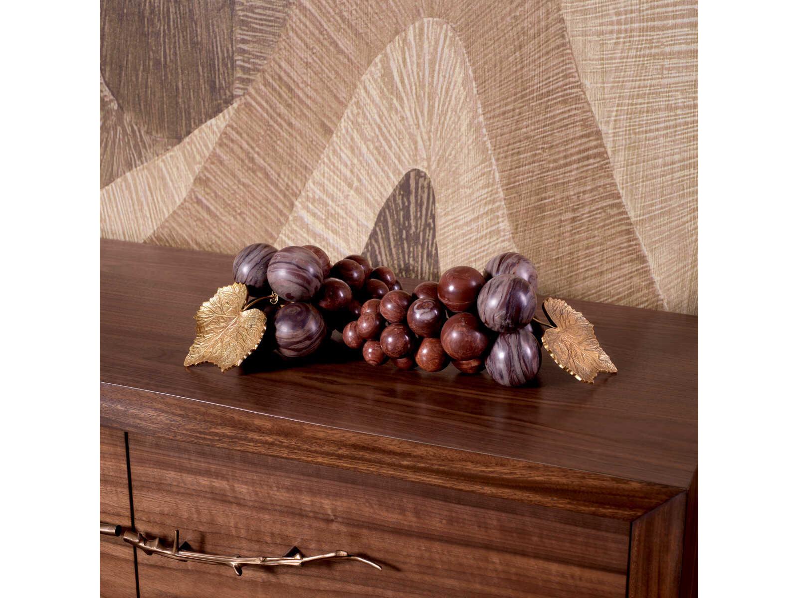 Eichholtz Vintage Grapes Red Marble Object