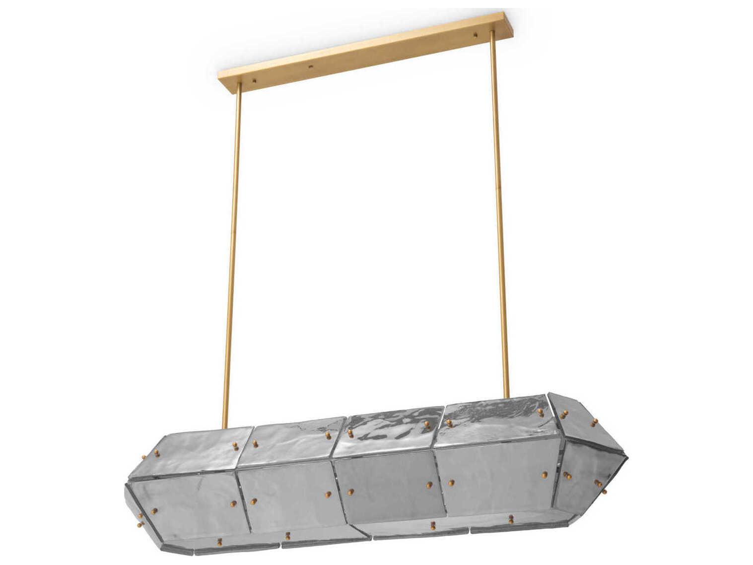 Eichholtz Ferrucci Antique Brass Chandelier