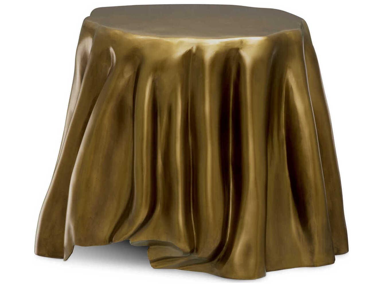 Eichholtz Chabot Vintage Brass Side Table