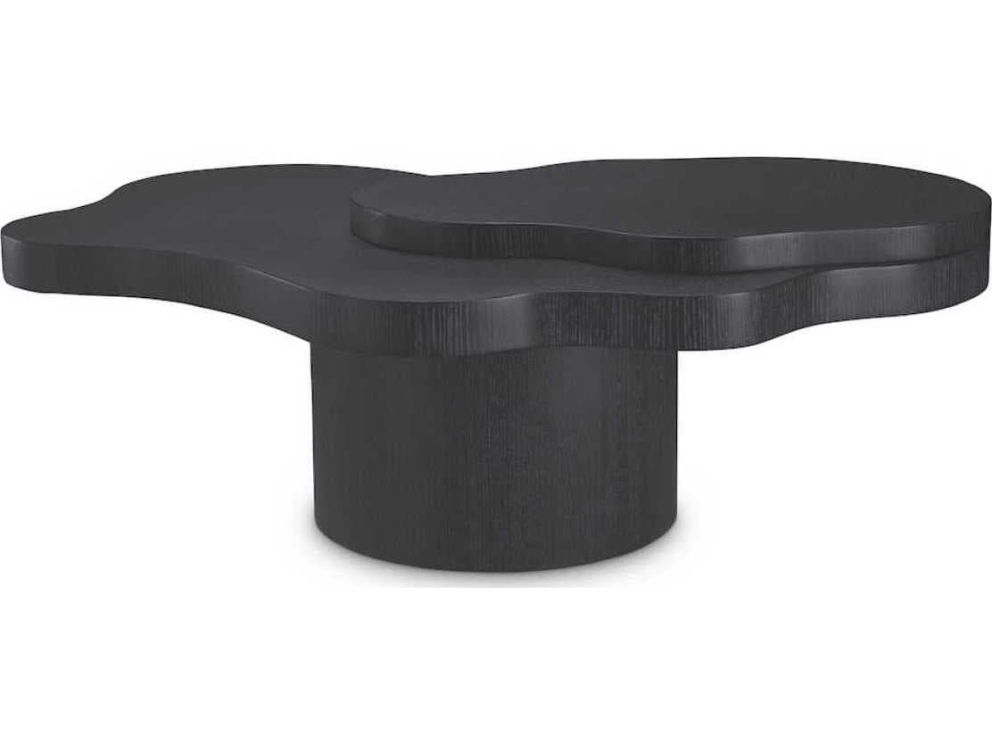 Eichholtz Cesareo Charcoal Grey Oak Veneer Coffee Table