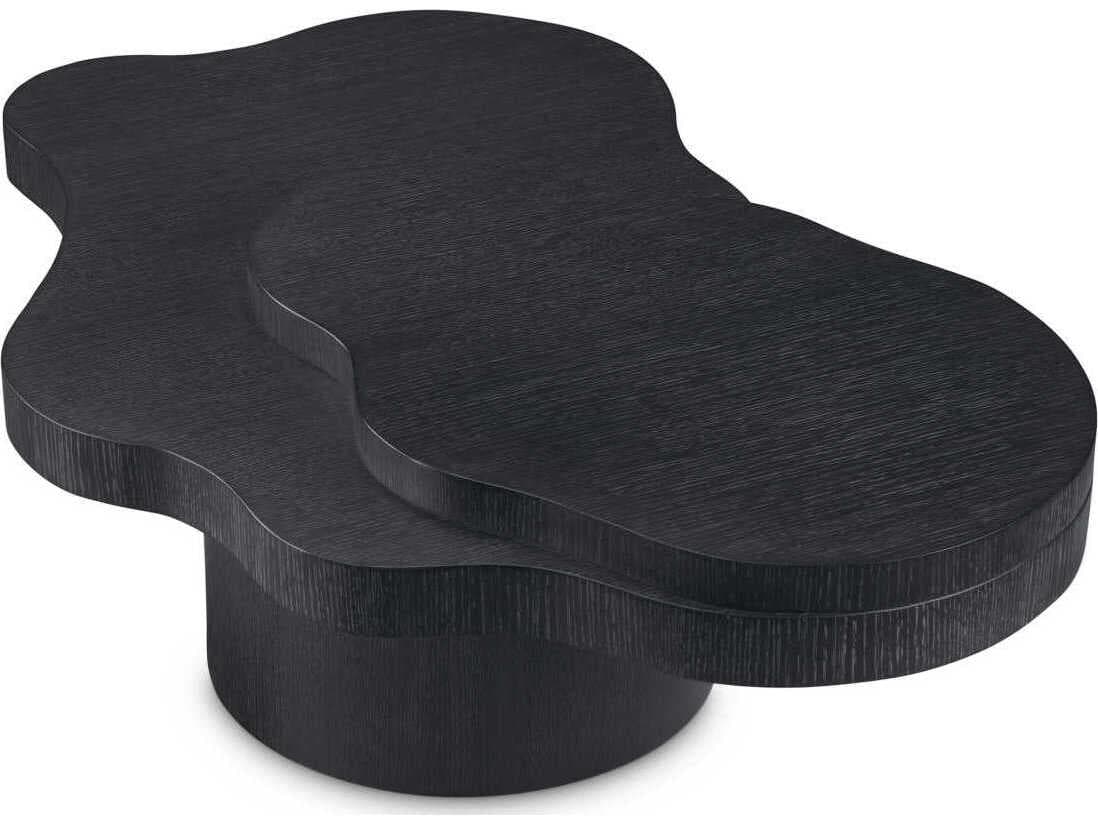 Eichholtz Cesareo Charcoal Grey Oak Veneer Coffee Table