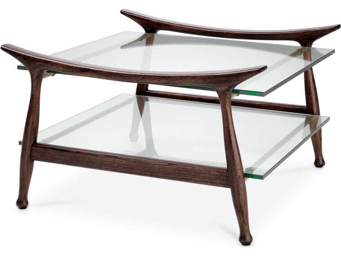 Eichholtz Manzo Classic Brown Coffee Table