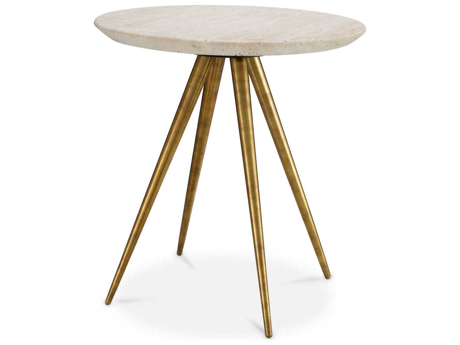 Eichholtz Ranco Travertine Side Table