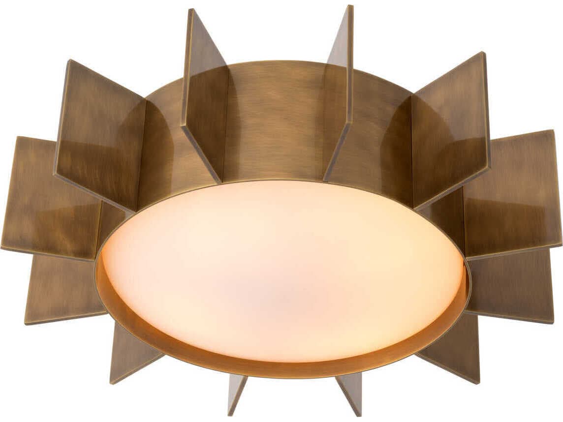 Eichholtz Mario Lamp Vintage Brass Ceiling