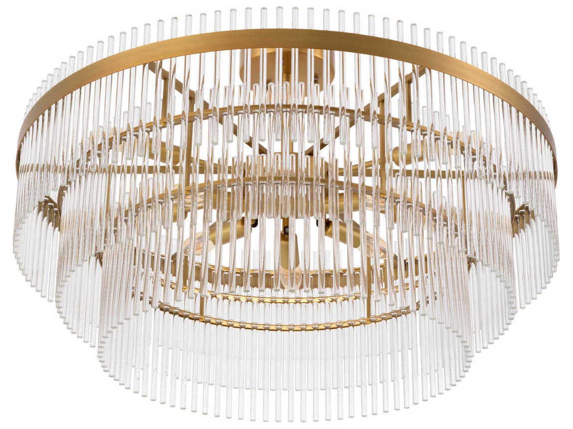 Eichholtz East Antique Brass Ceiling Lamp