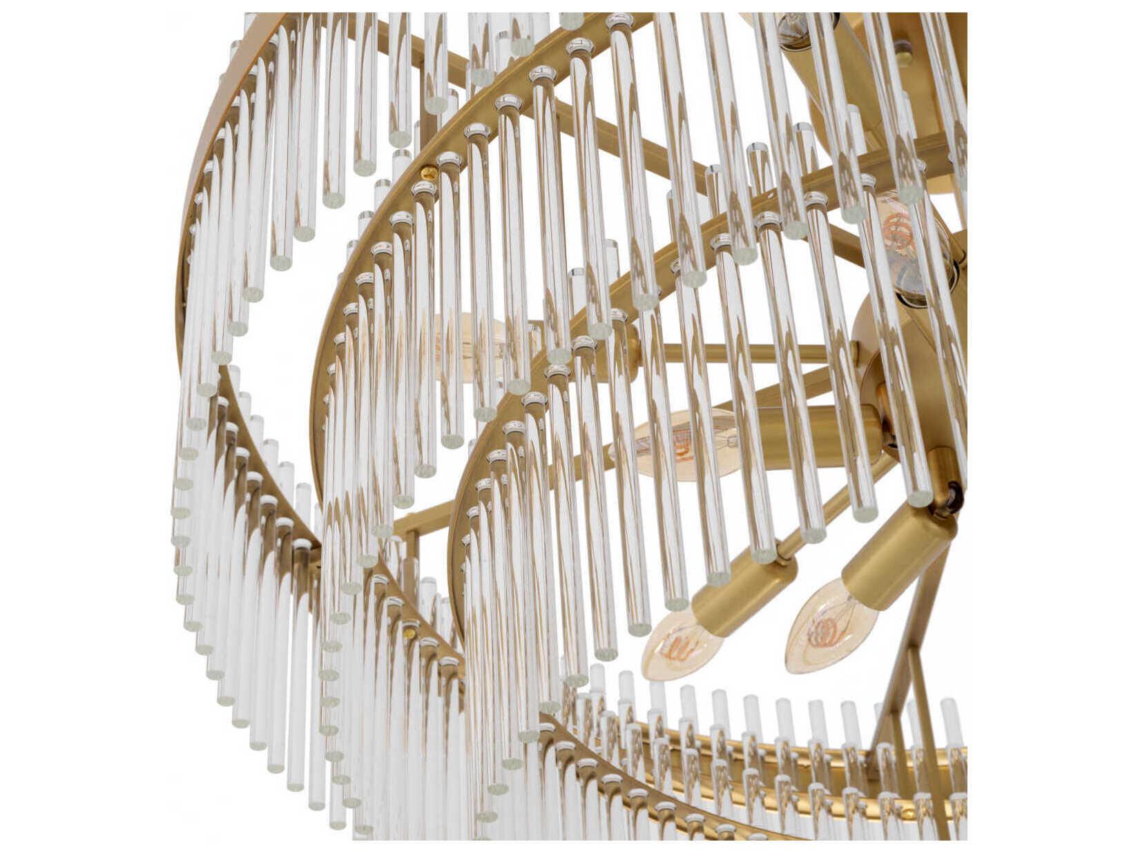 Eichholtz East Antique Brass Ceiling Lamp