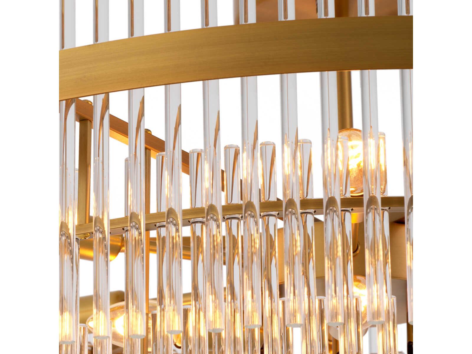 Eichholtz East Antique Brass Ceiling Lamp